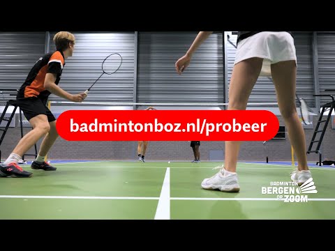 ProbeerBadminton bij Badminton Bergen op Zoom