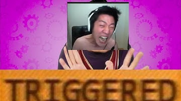 We are Number One, but every time they say one, it is replaced by a salty gamer that rages