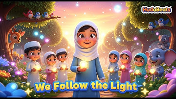We Follow the Light | Beautiful Islamic Nasheed for Kids