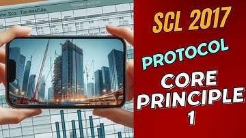 Introduction to SCL Protocol: Programme and Records  Core Principle 1