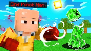 I Became ONE PUNCH MAN in Minecraft!