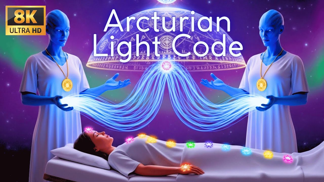 Arcturian Healing Frequency 🌌 Light Codes for DNA Awakening 🔮 Soul ...