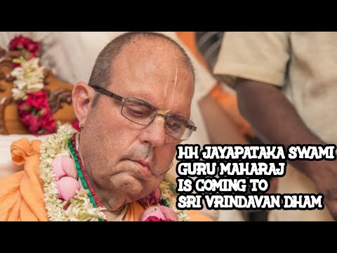 #HH_Jayapataka_Swami_Guru_Maharaj is Coming to Sri Vrindavan @prathanaanddarshan