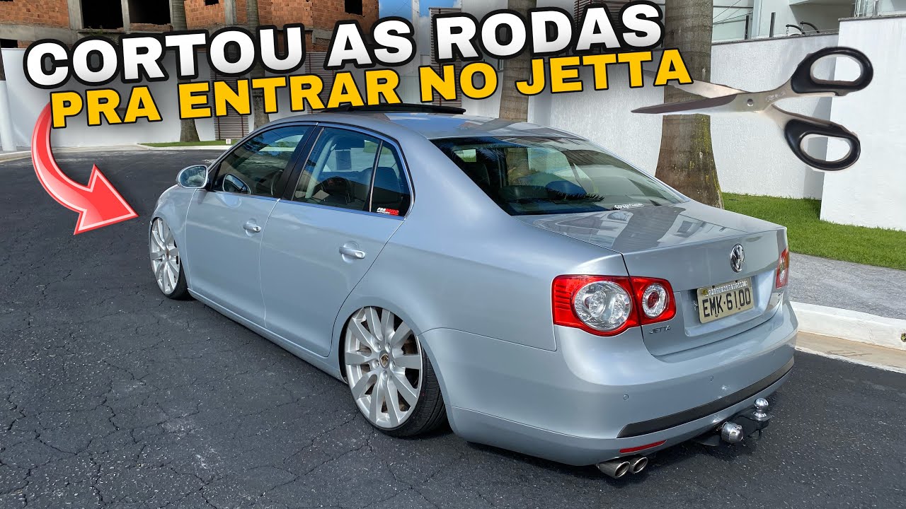 JETTA COM RODAS DE PORSCHE E SUSPENSÃO A AR 🥰