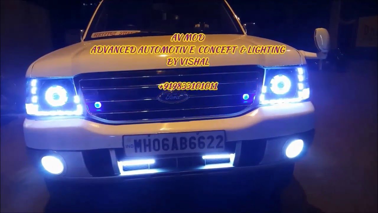 Ford Endeavour SUV PROJECTOR HEADLIGHT & DRL BY AVMOD