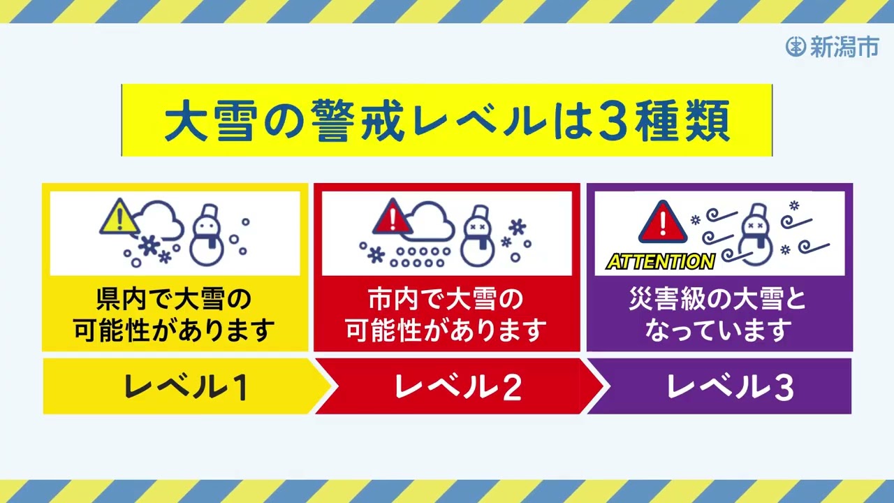 Heavy snow is a disaster. Please refrain from unnecessary outings