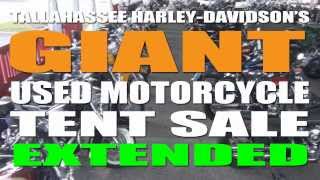Harley Davidson Tallahassee - Giant Used Motorcycle Tent Sale - Extended!