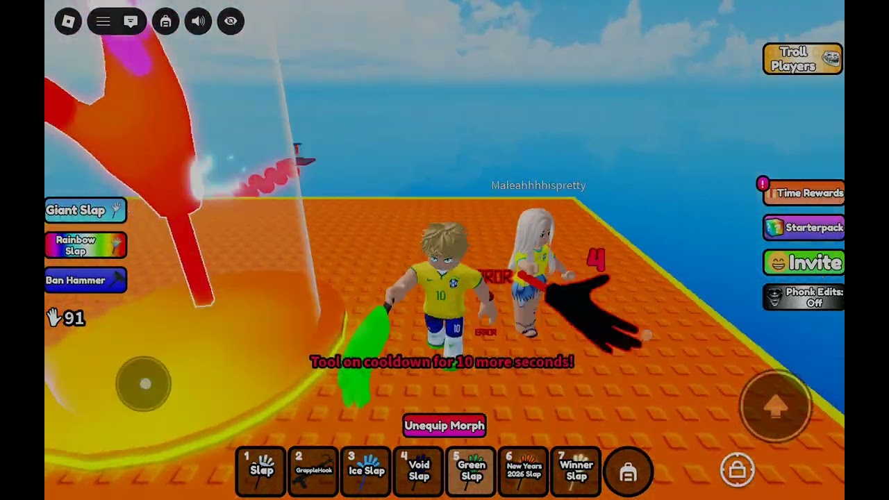 Complete all the obbies for a slap in phonk tower 😅