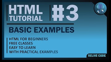 Lecture 3 - HTML Class for Beginners | Basic HTML Examples | Web Design & Development
