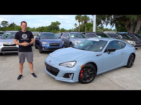 Is a used 2019 Subaru BRZ Series Gray a SPECIAL sports car VALUE?
