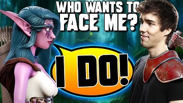 This Viewer Accepted My Open Challenge For A 1v1 - WC3 - Grubby