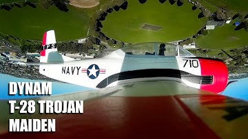 Dynam T-28 Trojan maiden