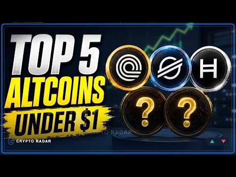 Best Altcoins 2026 Under $1: Next Big Movers! | CRYPTO RADAR
