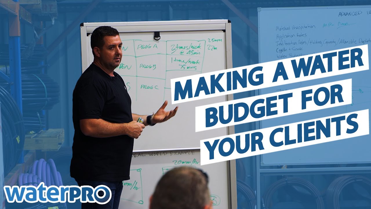 Calculating A Water Budget For Your Clients! | Advanced Irrigation Training