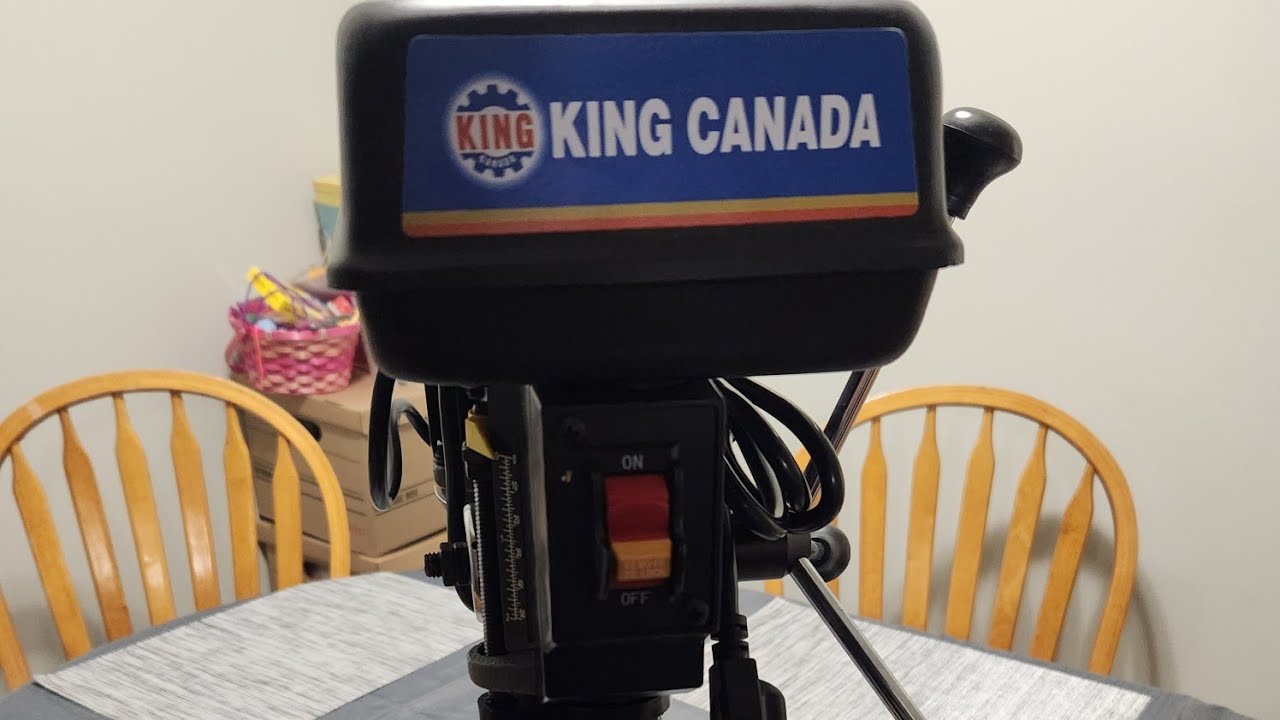 8" king canada drill press review YouTube