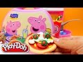 Peppa Pig Pizzeria Playset Pizza Shop Carry Case PlayDoh Chef Peppa