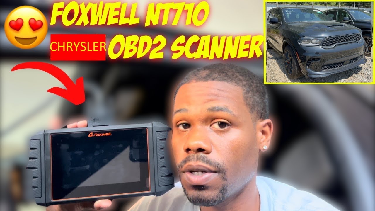 Foxwell NT710 For Chrysler Scanner Diagnostic OBD2 Scanner Review