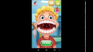 crazy dentist game play - dentista loco Android games niños screenshot 2