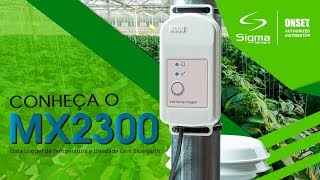 MX2300 - Data Logger de Temperatura e Umidade com Bluetooth