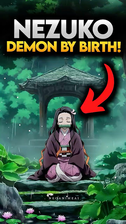 Nezuko's Acestors Gave her this GIFT! Demon Slayer #demonslayer #shorts