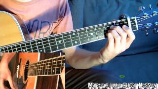 Mad World Gary Jules Guitar Lesson Free Tab chords