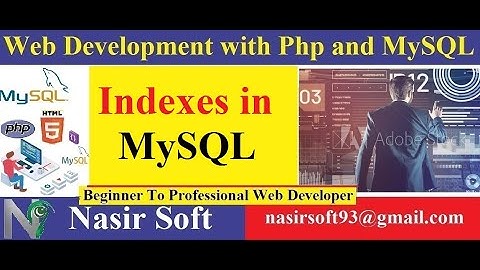 6e - Indexes in MySQL (Web Development With PHP & MySQL Tutorial Series)