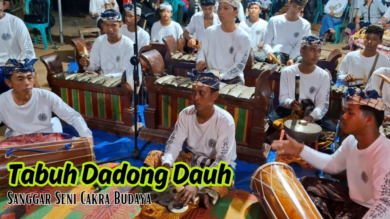 Penampilan Epic Tabuh Dadong Dauh Sanggar Seni Cakra Budaya