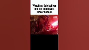 Nobody Does Super Speed Like Quicksilver