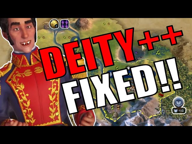 Civ 6 | Deity ++ Is Back, Fixed, And Harder Than Ever!!! (#1 Deity ++ Gran Colombia Civilization VI) class=