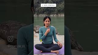 #yogalife #yogaflow_co #gentlestretch #bedyoga #relaxtime #unwind #viralvideos