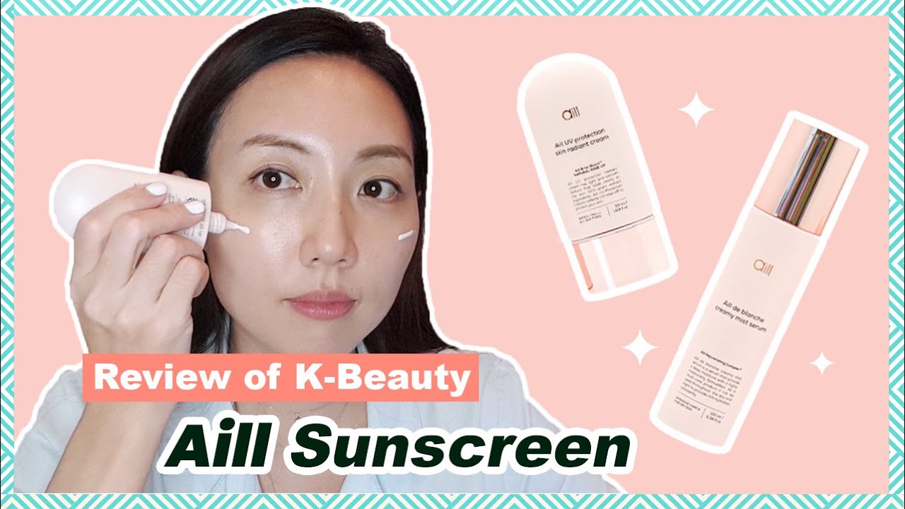 Korean Brightening Skincare | Aill Creamy Mist & UV Protection Radiant Cream Review