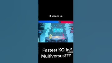 Fastest Ko in Multiversus(3 seconds)
