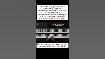 The Major Scale in All 12 Keys | Piano Exercises