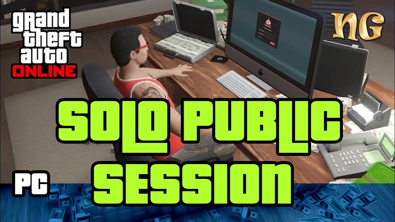 GTA 5 Online: How to play solo in a public session on PC - YouTube