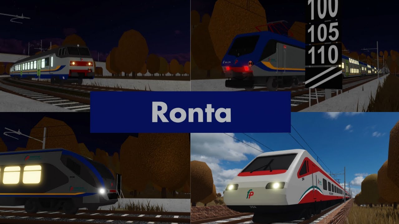 Video sui TRENI di ITALIAN RAILWAYS (Roblox) pt.5
