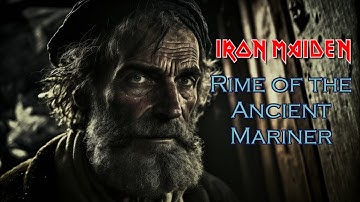 Rime of the Ancient Mariner by Iron Maiden - with lyrics + images generated by an AI