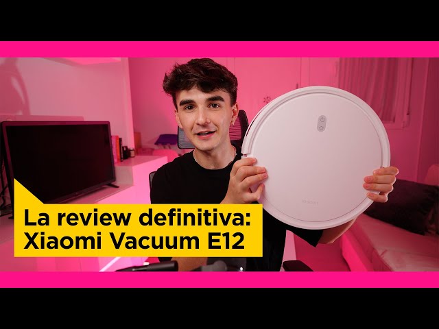 Xiaomi Robot Vacuum E12 configuración en español 