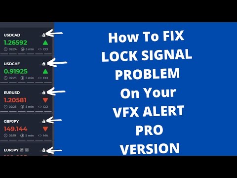 How To Fix Signal Lock Problem On VFX ALERT Pro Version