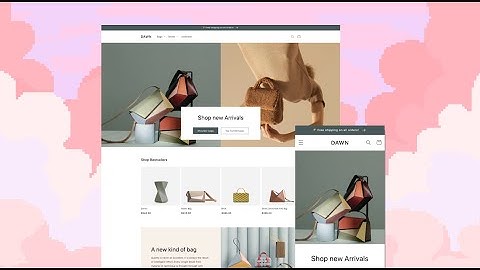 Shopify Dawn Theme Customization | Shopify Bangla Tutorial