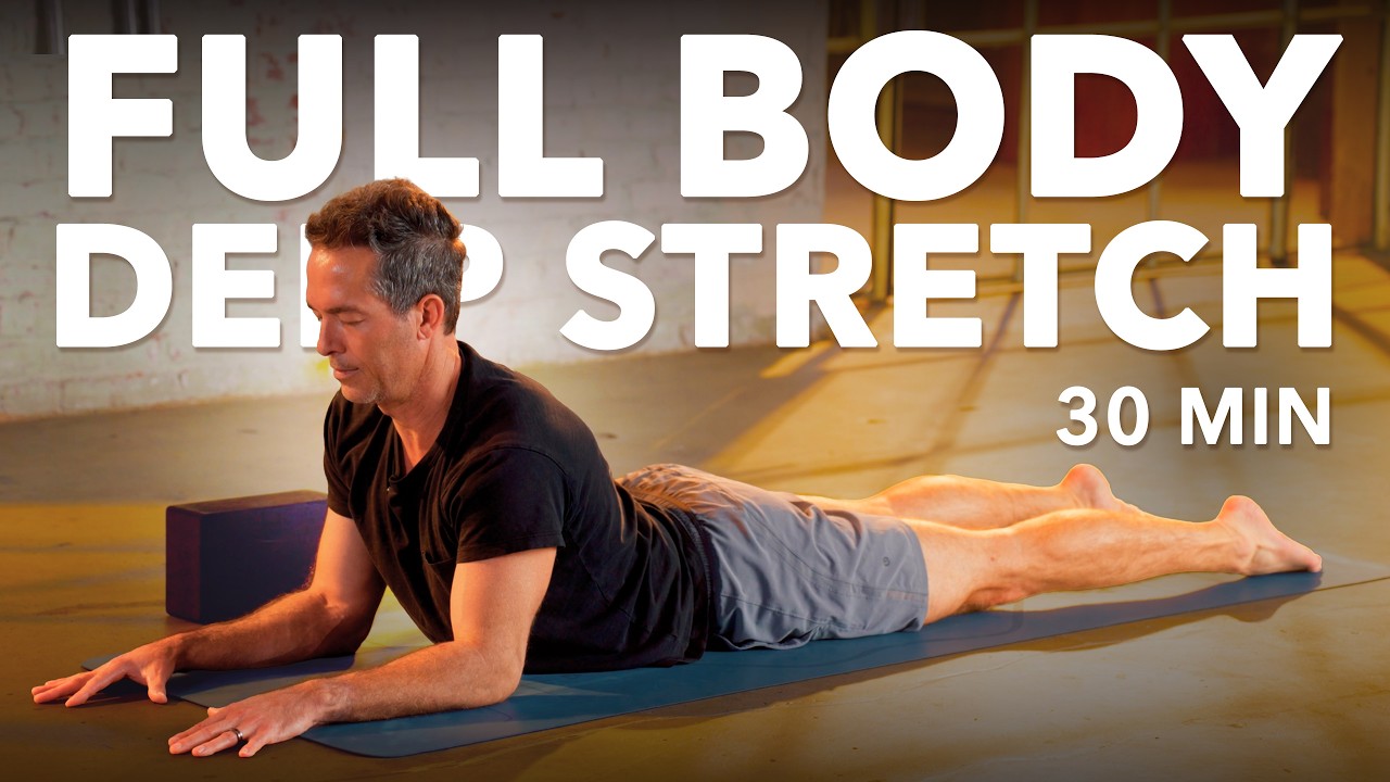 30 Min Full Body Deep Stretch | Improve Flexibility - YouTube