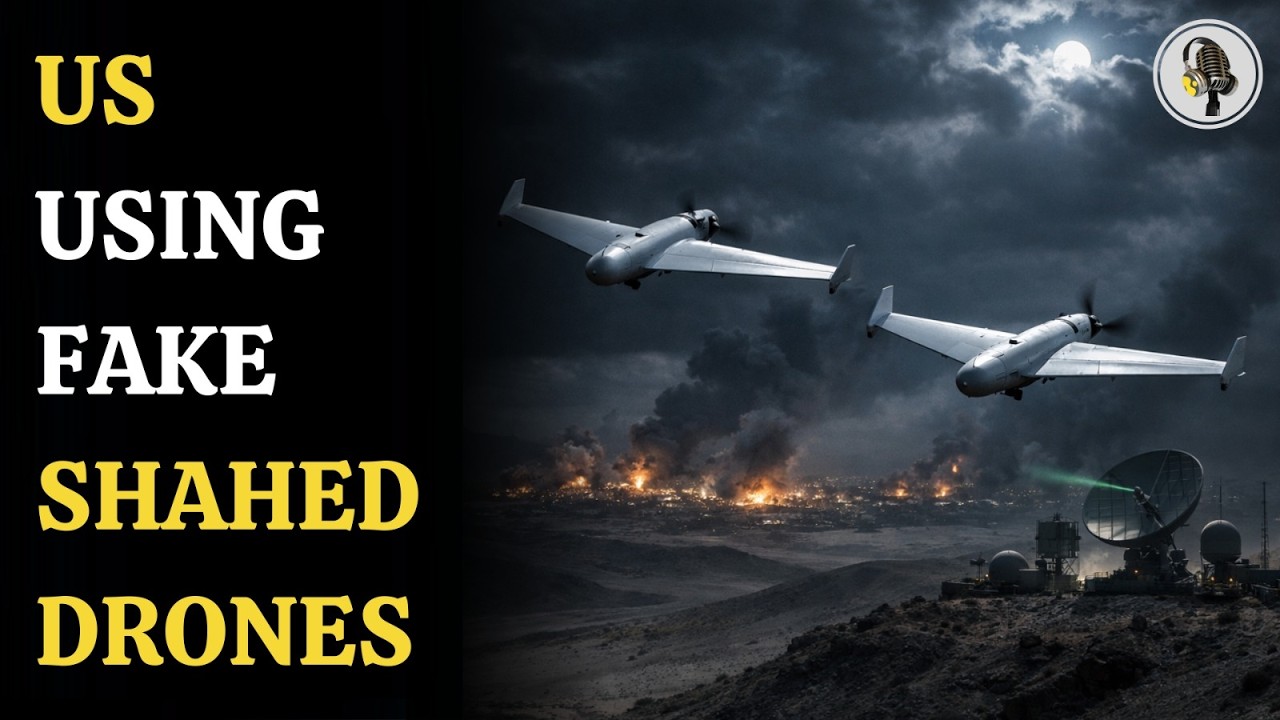 Iran Claims US Using Shahed-Like Drones To Frame Tehran | WION Podcast Iran Claims US Using Shahed-Like Drones To Frame Tehran | WION Podcast