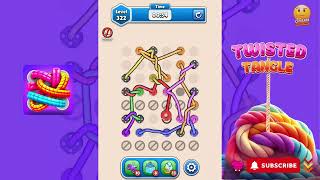 Twisted Tangle - Level 322 - Gameplay walkthrough