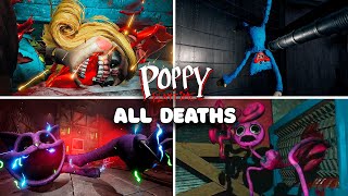 ALL Bosses Deaths Comparison - Poppy Playtime: Chapter 3 VS Chapter 2 VS Chapter 1