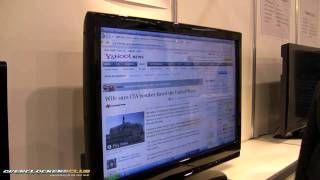 CES 2010 - OCC - Kimin Electronics - Infra-red Touch Screen TV Panels