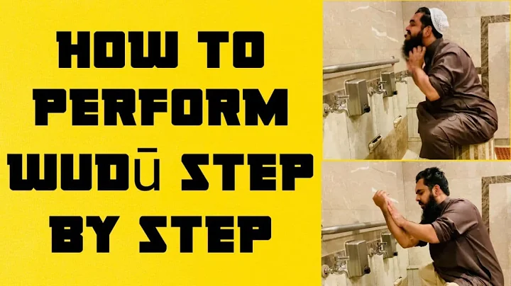 How to perform wudu step by step in Islam | shaykh Uthman ibn Farooq