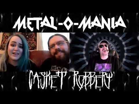 Casket Robbery Joins The Crypt to have some fun and talk METAL.