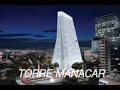 Torre Manacar Ciudad de México - Sobrevuelo con Dron  4K - CITYSCAPES MEXICO!