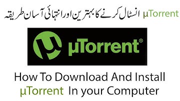 how to download and install u Torrent with easy steps in windows 7/8/8.1/10