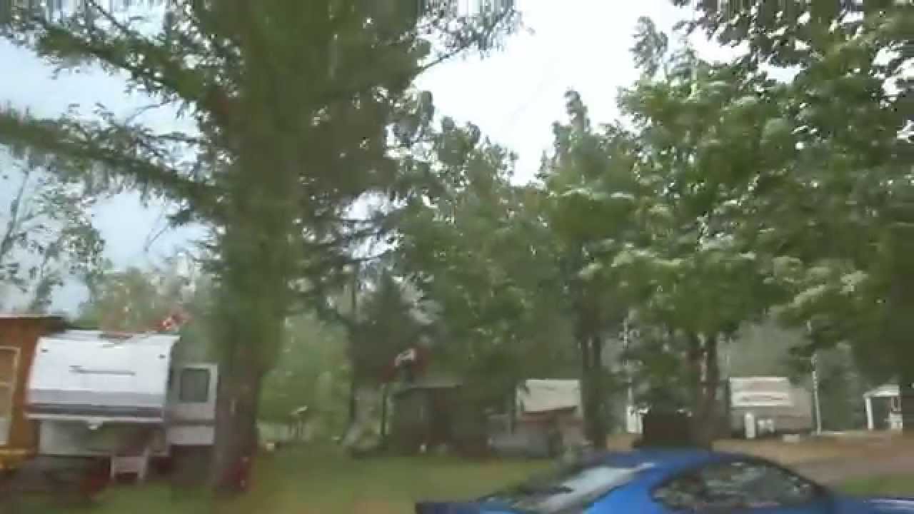 Down burst or Tornado near Eganville, Ontario, Canada. YouTube