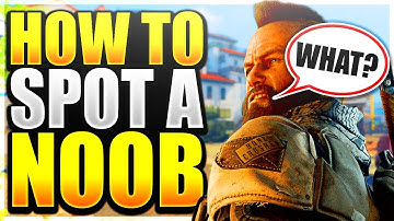 Black Ops 4: How To Spot A NOOB (BO4)